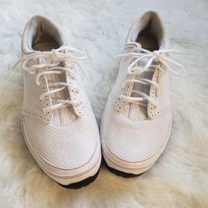 Nike Zoom Elegance Saddle White Golf SoftSpike Shoes. Size 6.5